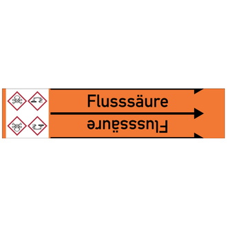 Rohrleitungsband, Flusssäure, Rolle = 33 m - 33000x90 mm, Folie selbstklebend