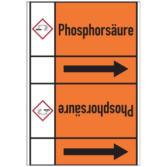 Rohrleitungsband, Phosphorsäure, Rolle = 33 m - 33000x105 mm, Folie selbstklebend