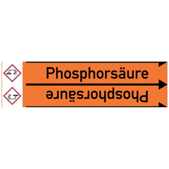 Rohrleitungsband, Phosphorsäure, Rolle = 33 m - 33000x90 mm, Folie selbstklebend