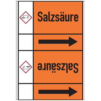 Rohrleitungsband, Salzsäure, Rolle = 33 m - 33000x105 mm, Folie selbstklebend