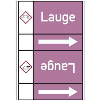 Rohrleitungsband, Lauge, Rolle = 33 m - 33000x105 mm, Folie selbstklebend