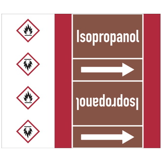 Rohrleitungsband, Isopropanol, Rolle = 33 m - 33000x180 mm, Folie selbstklebend