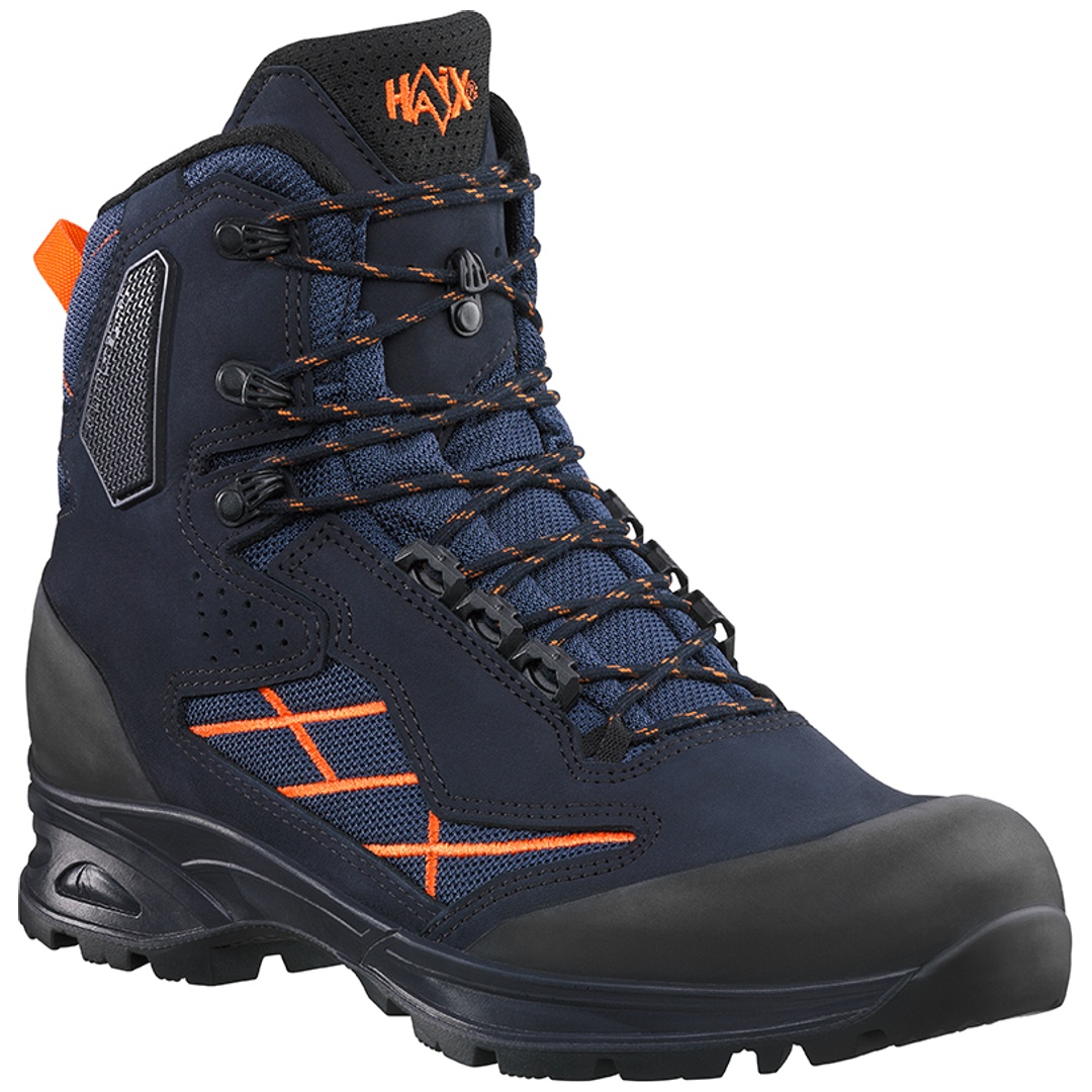 HAIX Sicherheitsstiefel SCOUT 3.0 GTX Gr. 45 blau/orange