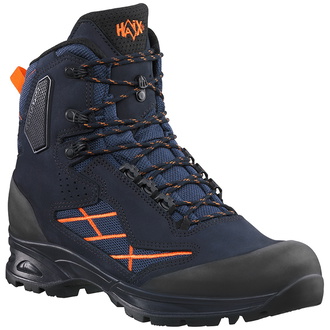 HAIX Sicherheitsstiefel SCOUT 3.0 GTX navy-orange Gr. UK 6.5 / EU 40