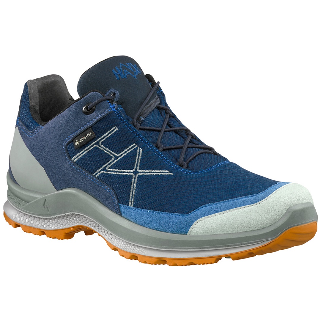HAIX Halbschuh BLACK EAGLE 330142 Adventure 3.0 GTX Gr. 46 blau/orange