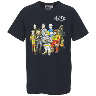 HAIX Kids Shirt Heroes 902538 Gr. 98/104 blau