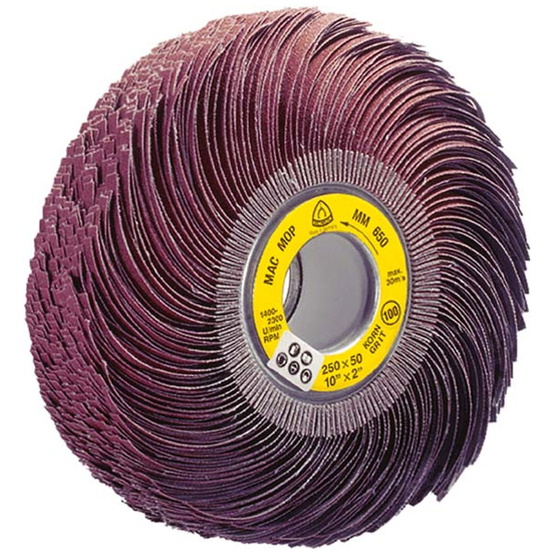 Klingspor-Schleifmoprad-MM-650-fuer-Farbe-Lack-Spachtel-Holz-Metall-Univ