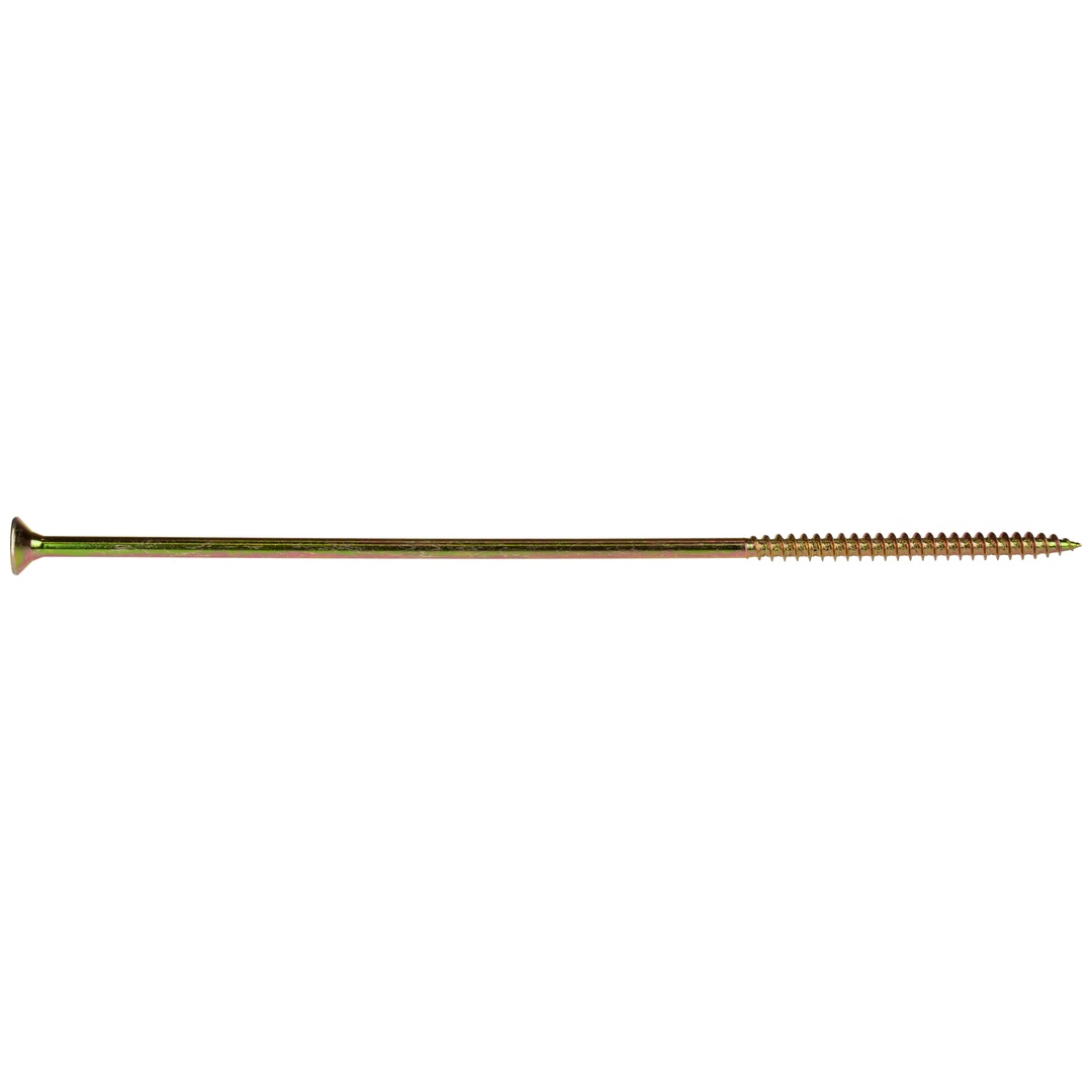 Reidl JD-79 Spanplattenschrauben 6 x 160 mm Stahl verzinkt gelb Flachsenkkopf TX