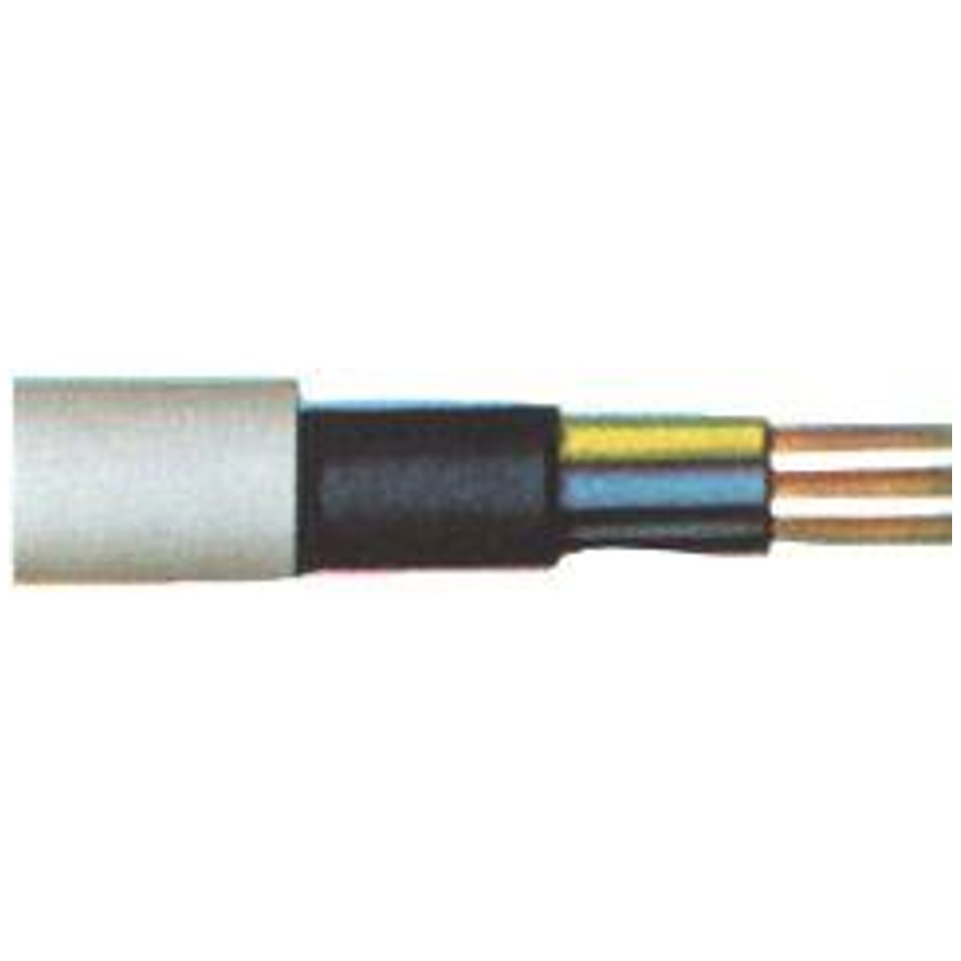 Kunststoff-Mantelleitung NYM-J 3x1,5mm2, 10m Ring