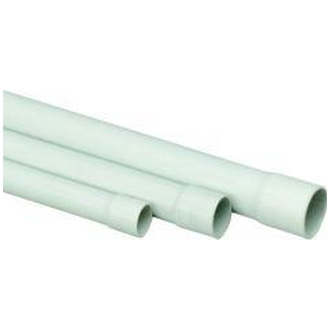 Stangenrohr PVC, 2 m EN 16 mm, grau