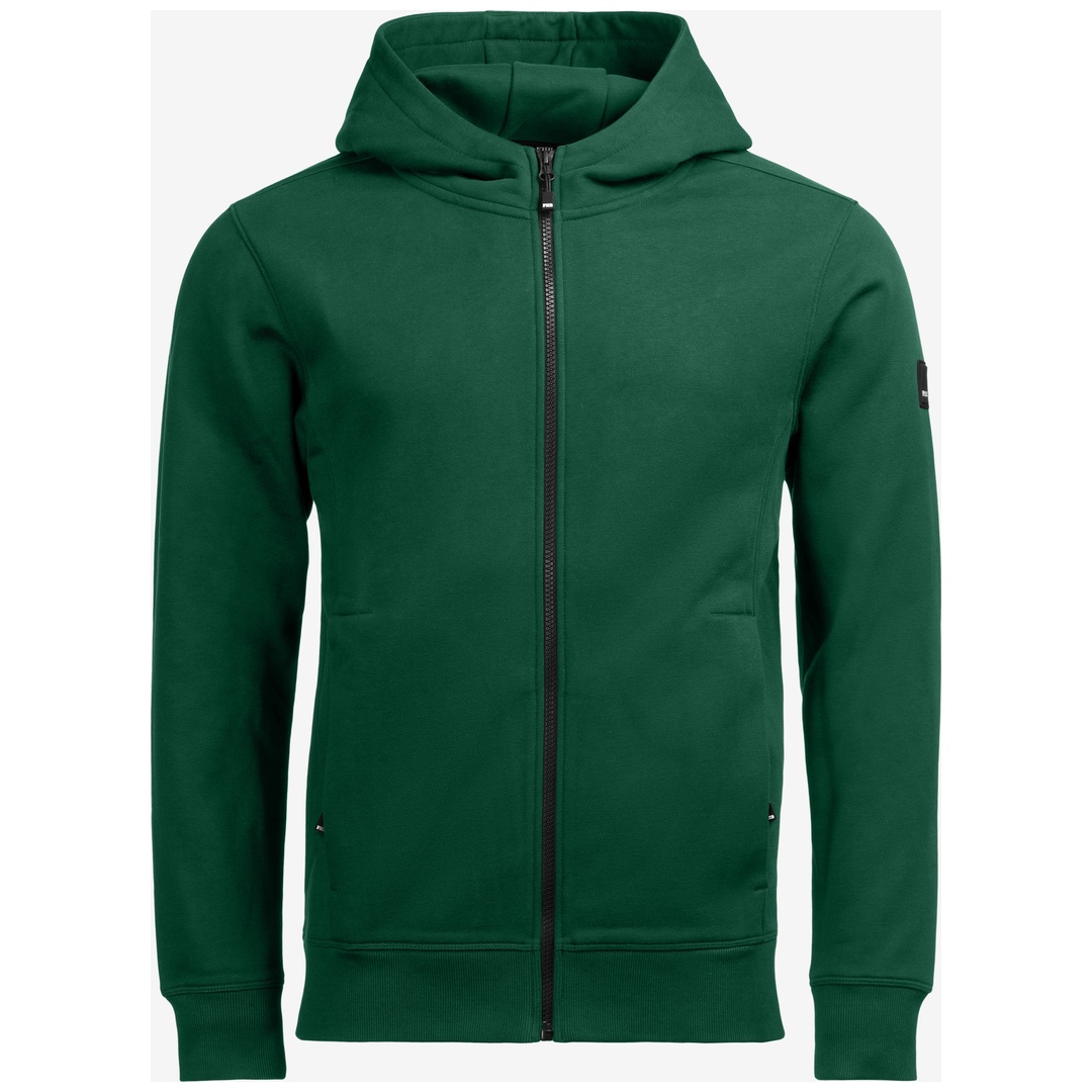 FHB Hoodie-Jacke Quentin 820130 Gr. 3XL grün