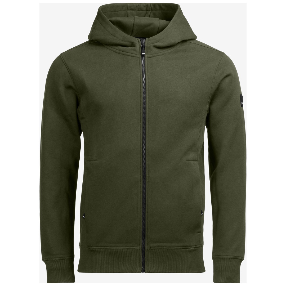 FHB Hoodie-Jacke Quentin 820130 Gr. L olive
