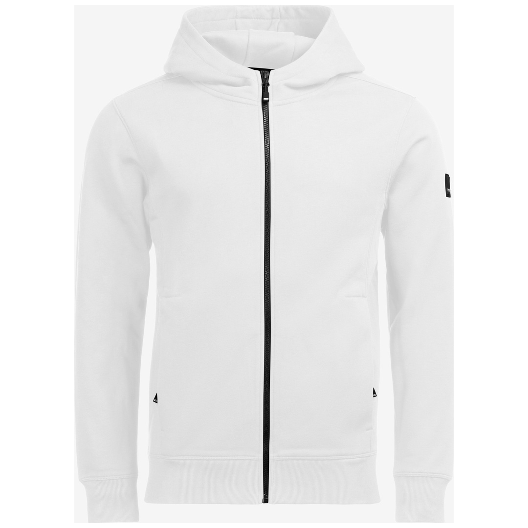 FHB Hoodie-Jacke Quentin 820130 Gr. 5XL weiß
