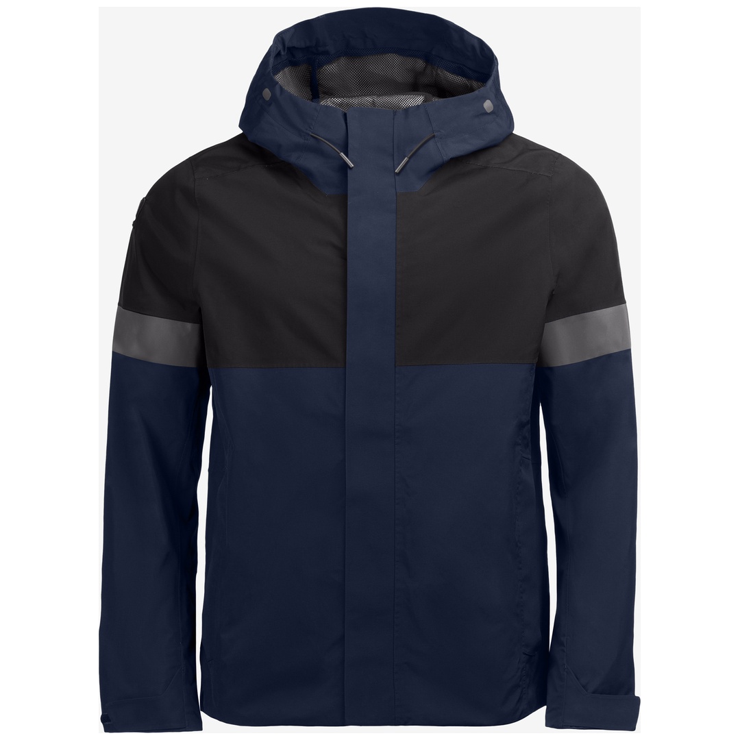 FHB LUCA Regenjacke, marine-schwarz, Gr. L