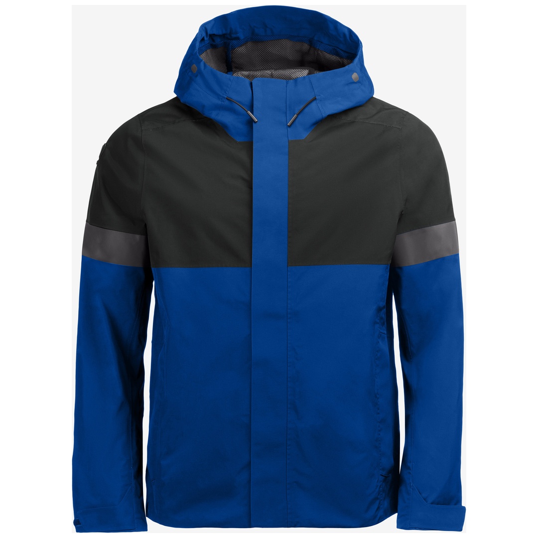 FHB LUCA Regenjacke, royalblau-schwarz, Gr. XS