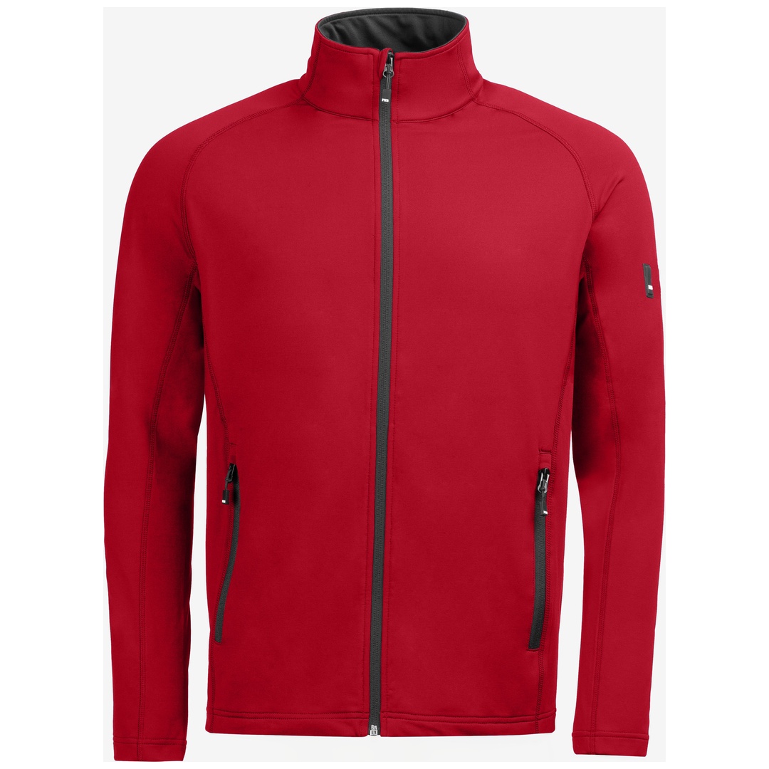 FHB Fleecejacke Kuno 79021 Gr. XS rot