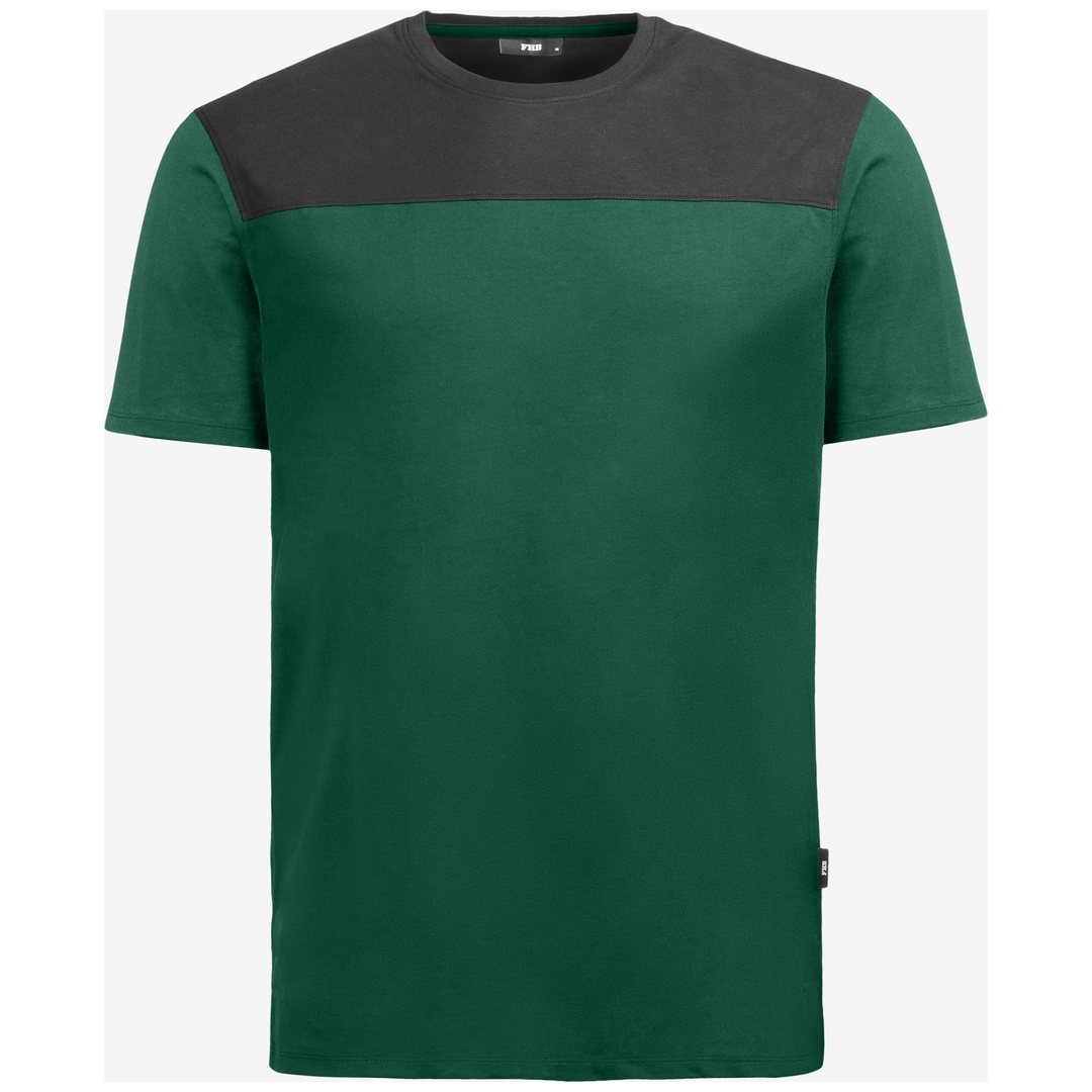 FHB T-Shirt KNUT 822200 Gr. XS grün/schwarz