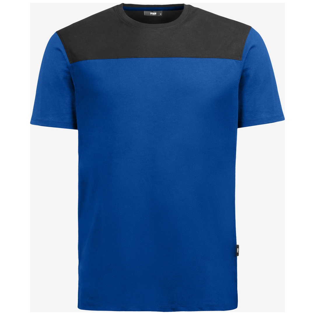 FHB T-Shirt KNUT 822200 Gr. 4XL royalblau/schwarz