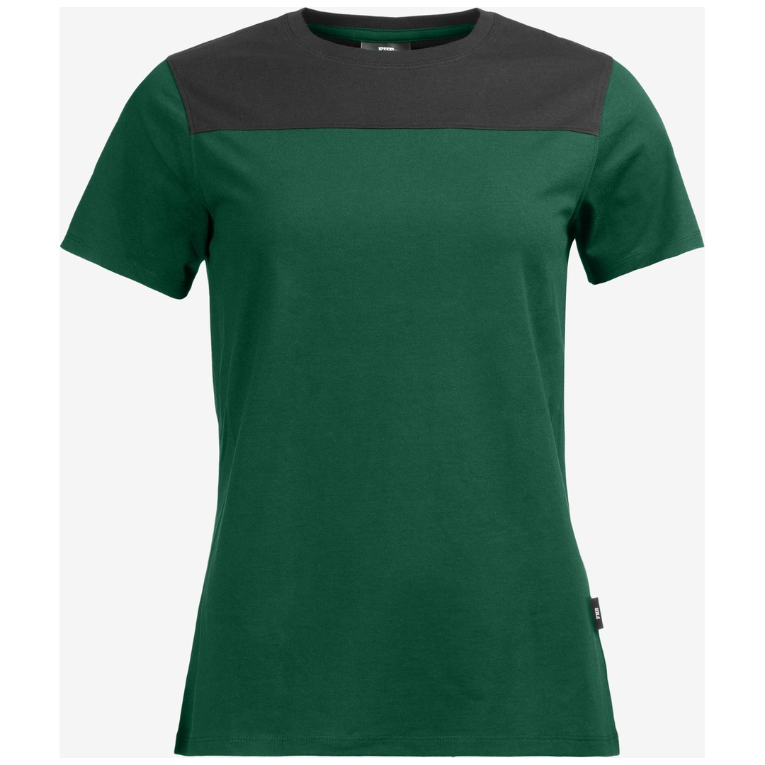 FHB T-Shirt KIRA 822210 Gr. 2XL grün/schwarz