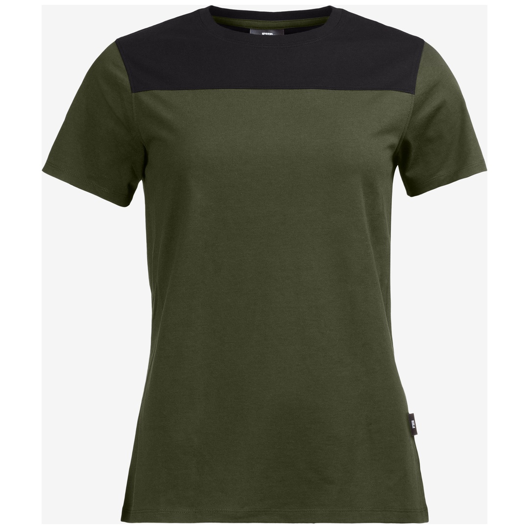 FHB T-Shirt KIRA 822210 Gr. 3XL oliv/schwarz