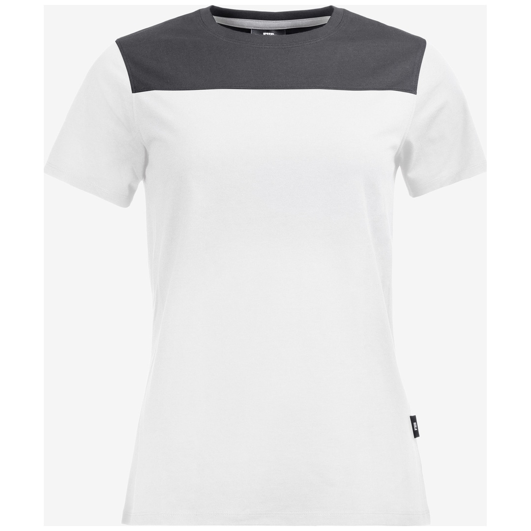 FHB T-Shirt KIRA 822210 Gr. 2XL weiß/anthrazit