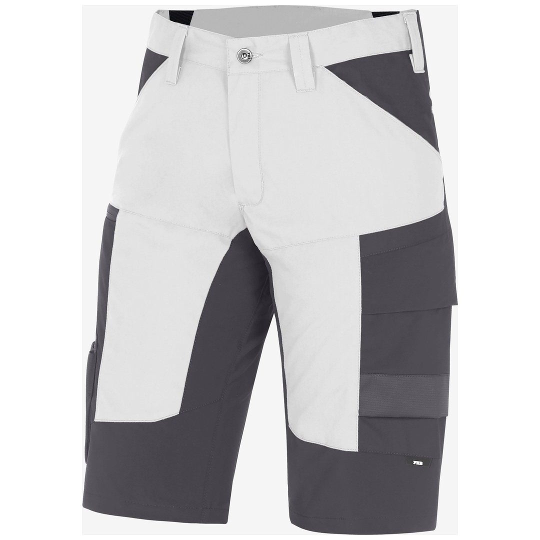 FHB Bermuda Kim 123130 Gr. 50 weiß/anthrazit
