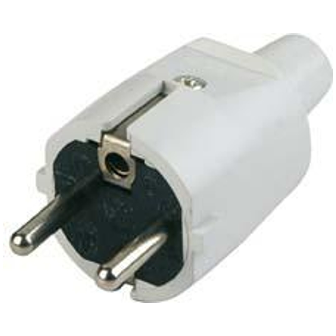 REV Stecker, PVC, grau