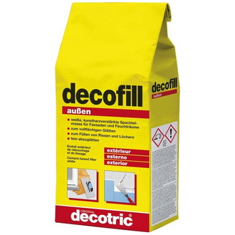 decotric Decofill Spachtelmasse 1kg, außen