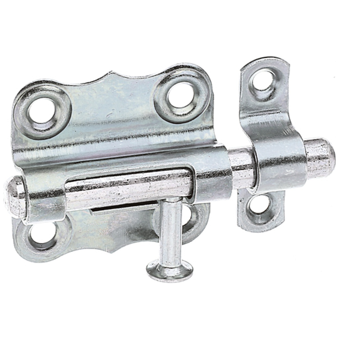 ALBERTS Grendelriegel, mit Knopf, ohne Feder, mit Schlaufe, disp., LxB39x38mm