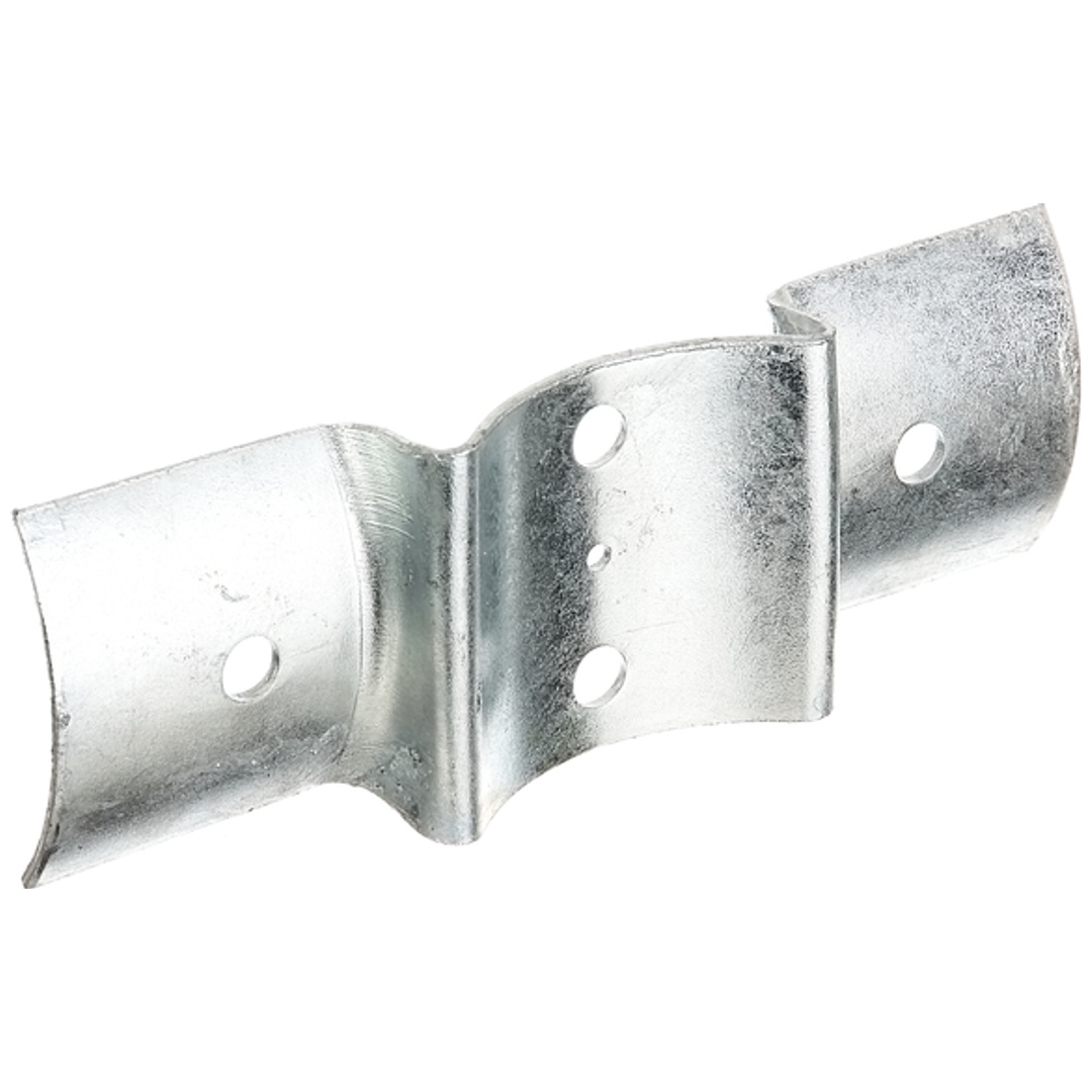 ALBERTS Zaun-Riegelbeschlag, f.Pfosten u.Palisaden Ø100 mm, feuerverzinkt, LxB 70x200 mm
