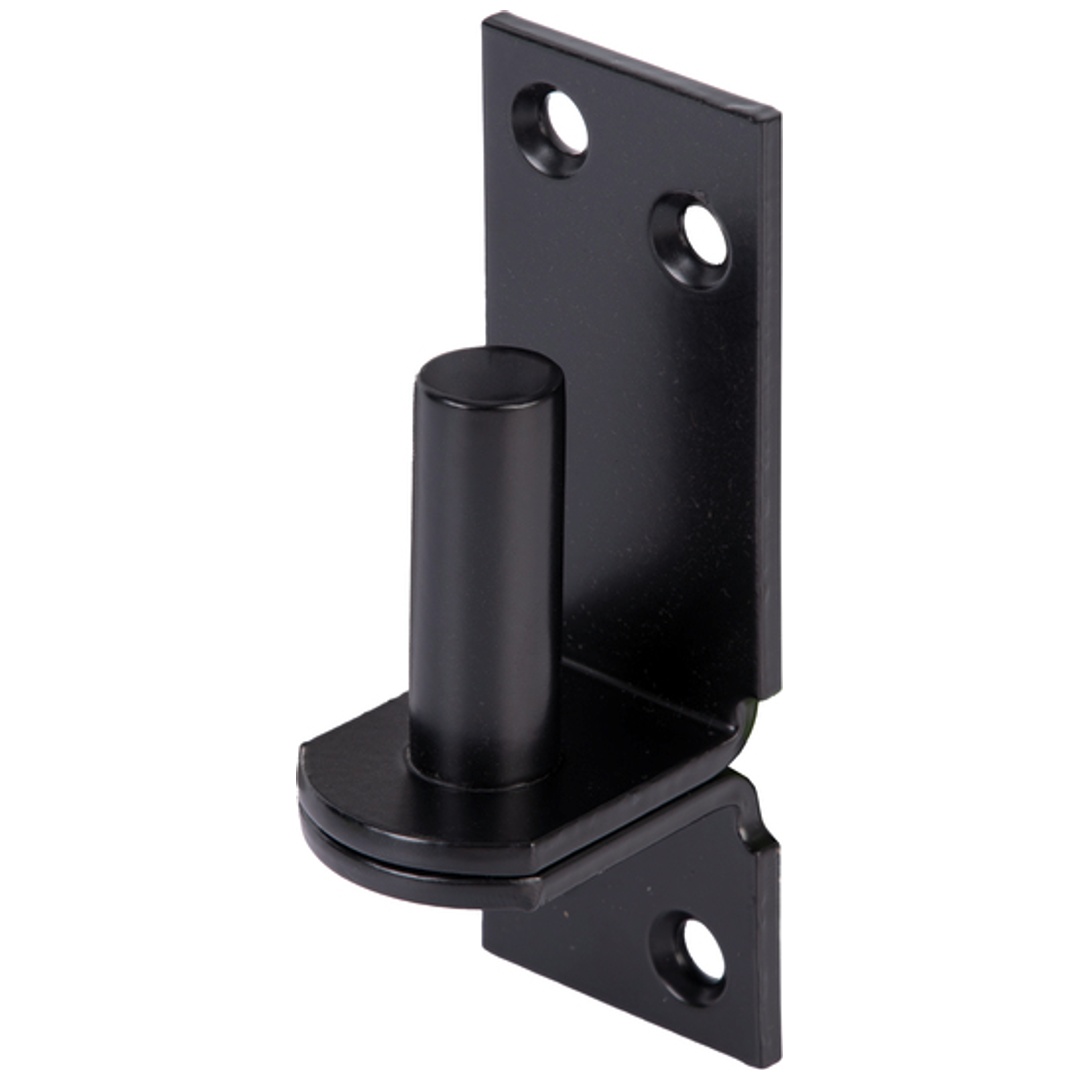 ALBERTS Kloben auf Platte, vz sw kstbe., Dorn Ø16 mm, Abstand 13 mm, Platte HxB115x40 mm