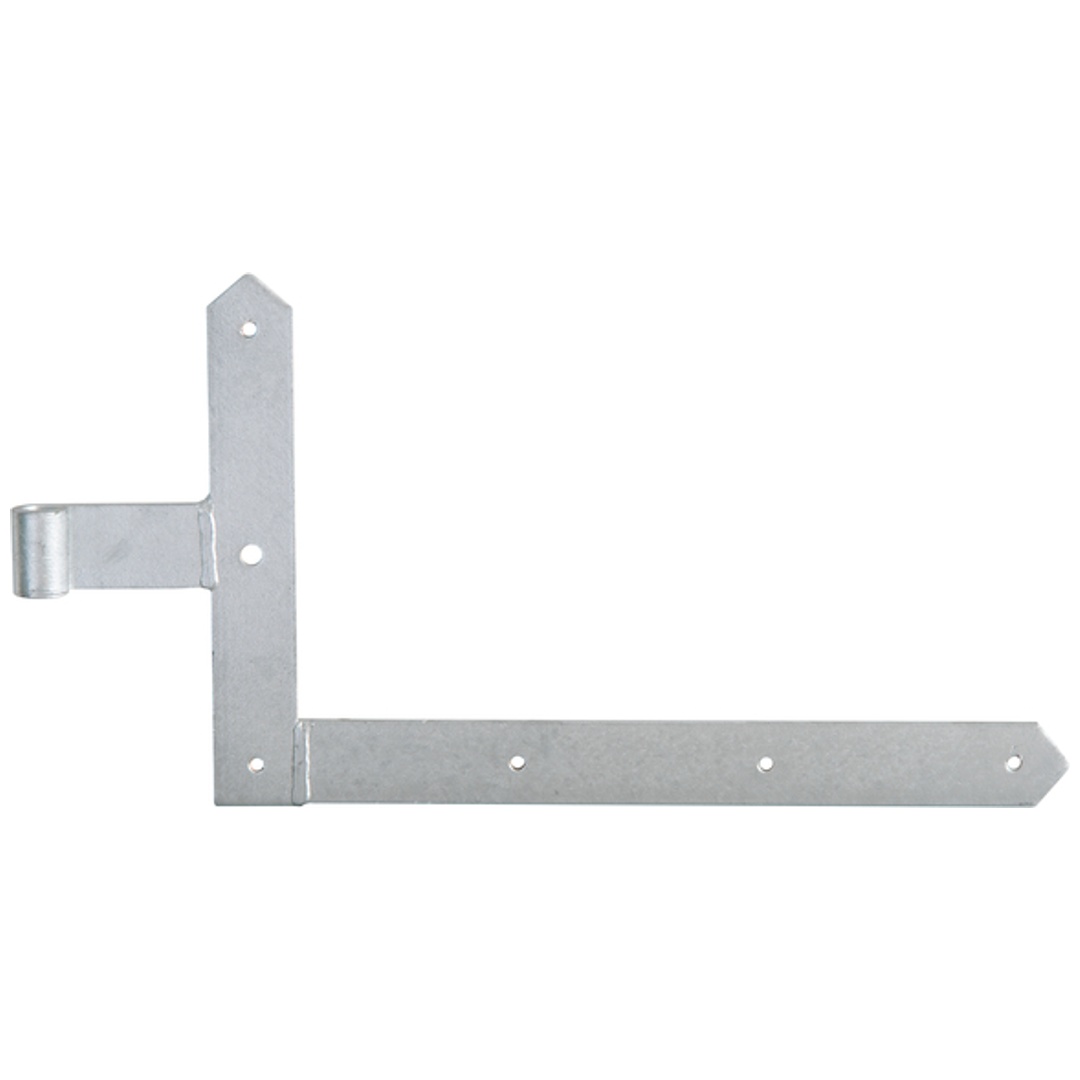 ALBERTS Tor-Winkelband/Rahmen, spitz, unten, feuerverzinkt, HxL 250x400mm, Rolle Ø13mm