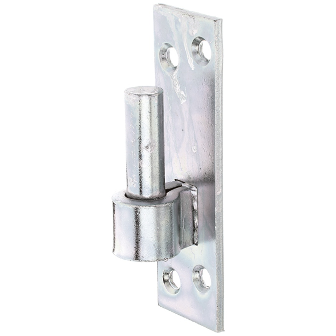 ALBERTS Kloben a.Platte, Süddeutsche Form, disp.Dorn Ø13mm, Abstand 25mm, Platte HxB110x36mm
