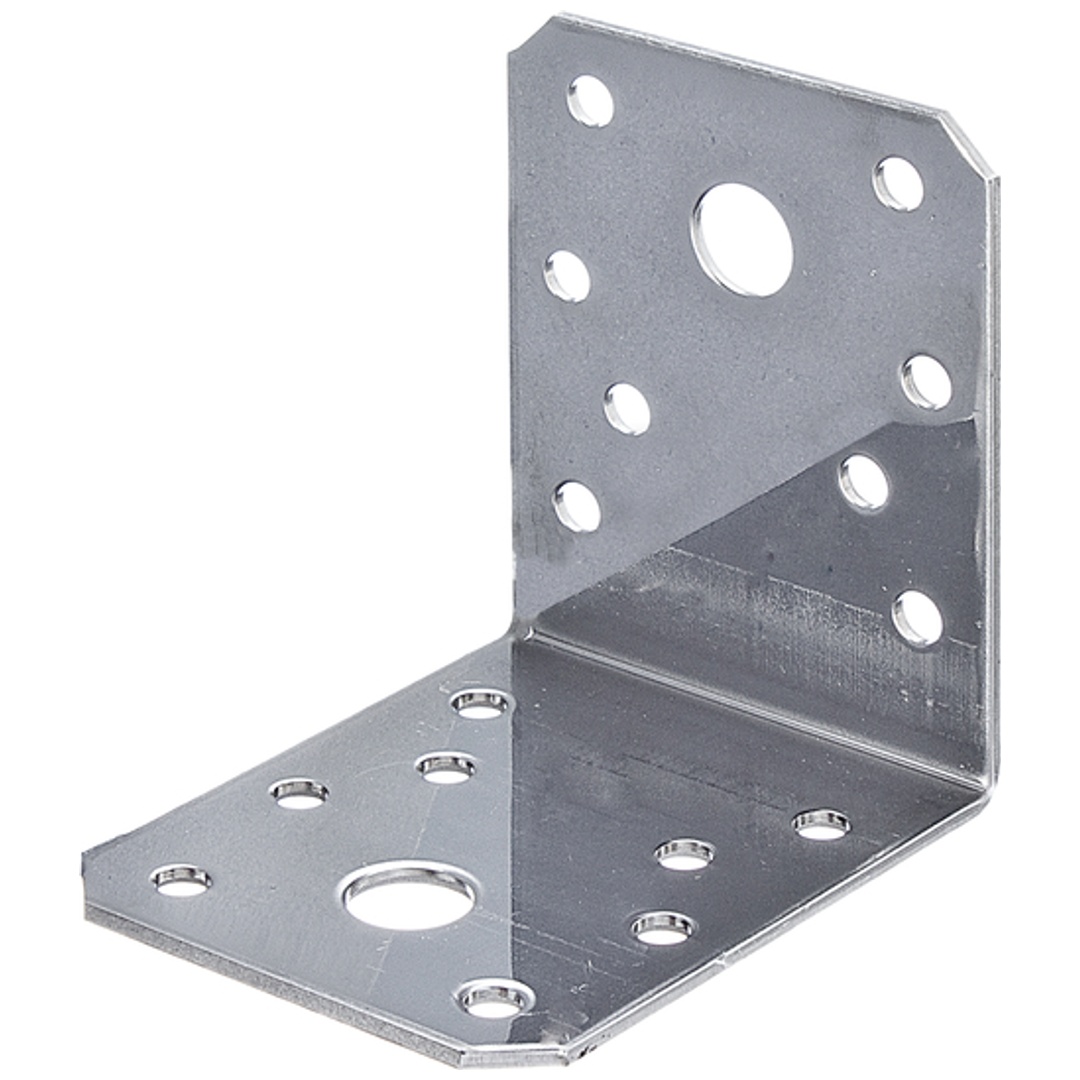 ALBERTS Winkelverbinder, Edelstahl, TxHxB 70x70x55 mm
