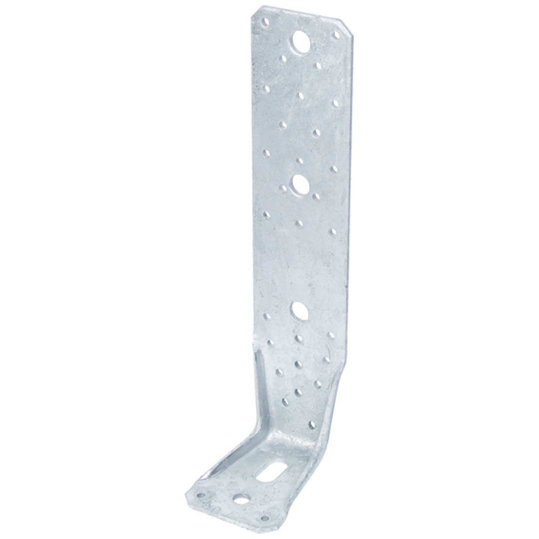 ALBERTS KR-Winkelverbinder, mit Langloch, feuerverzinkt, TxHxB: 285x85x65 mm