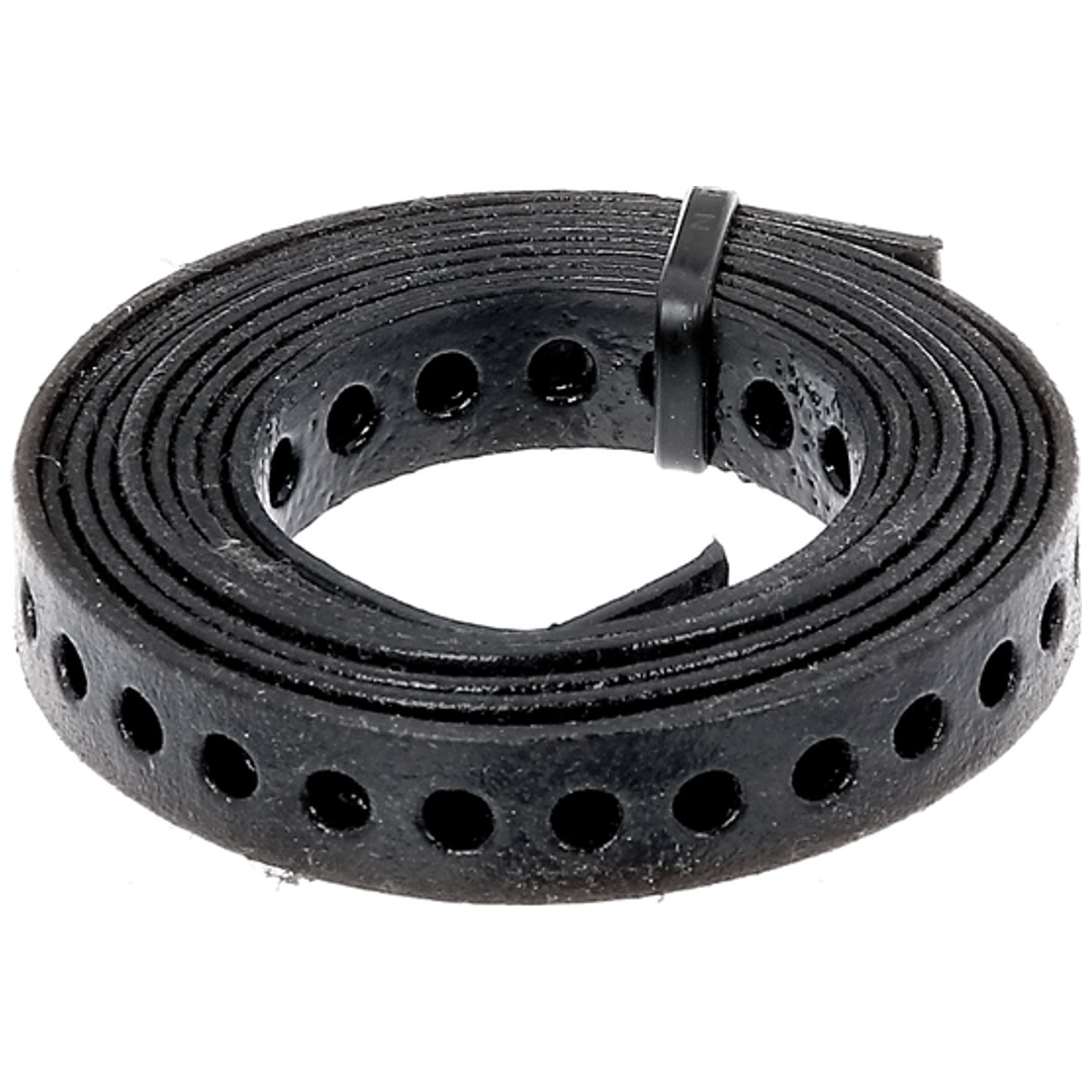 ALBERTS Lochband, verzinkt, schwarz kstbesch., Breite 17 mm, Länge 1,5 m