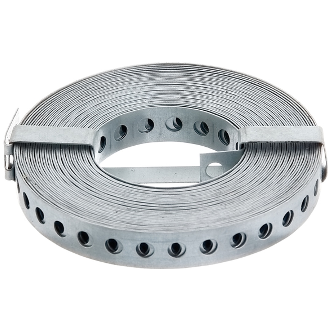 ALBERTS Lochband, sendzimirverzinkt, Breite 17 mm, Länge 10 m