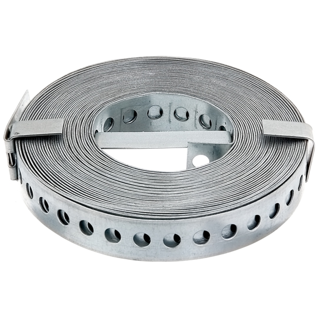 ALBERTS Lochband, sendzimirverzinkt, Breite 20 mm, Länge 10 m