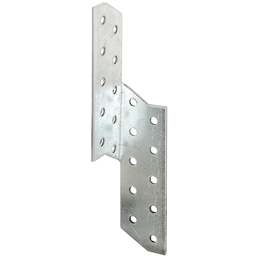 ALBERTS Sparren-Pfettenanker, rechts/links, sendzimirverzinkt, BxTxH 32x32x210 mm