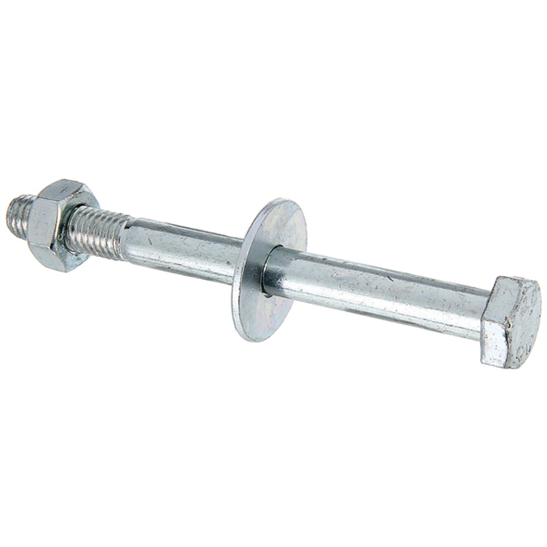 ALBERTS Sechskantschraube, D-Fix, f.Pfostenträger, blau verzinkt, M10, L110mm, Box à 2 Stk.
