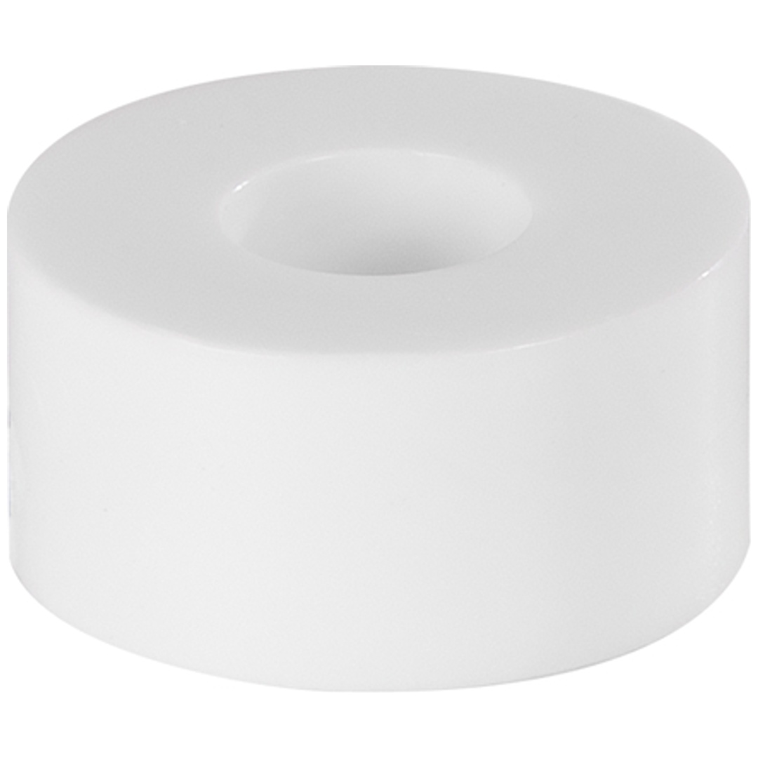 ALBERTS Distanzhülse,KST weiß,Außen Ø20 mm,Höhe 10 mm,Innen Ø8,5 mm,verpackt à 15 Stk.