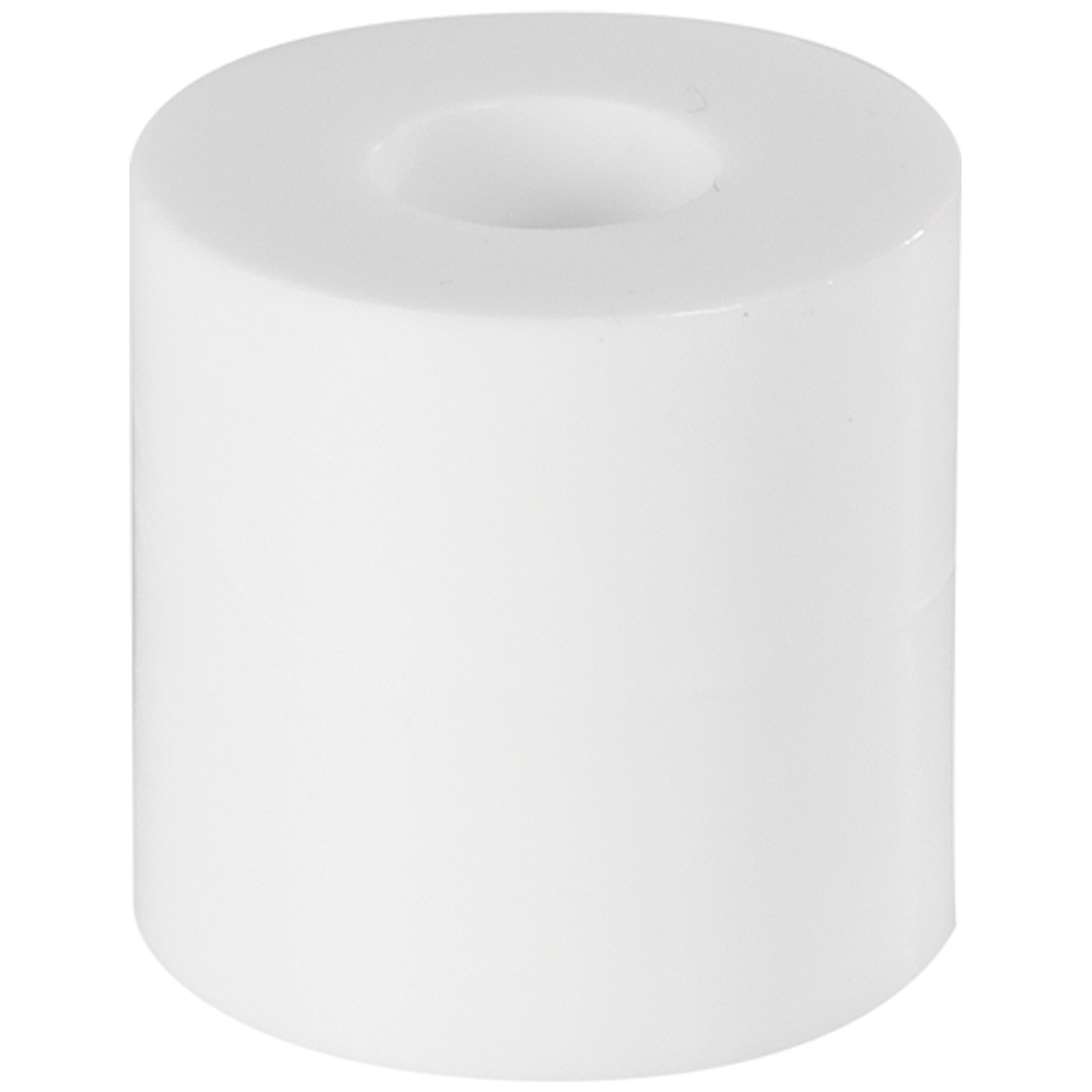 ALBERTS Distanzhülse,KST weiß,Außen Ø20 mm,Höhe 20 mm,Innen Ø8,5 mm,verpackt à 10 Stk.