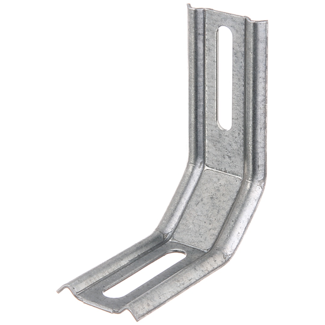 ALBERTS Verstellwinkel, geprägt, mit Langloch, sendzimirverzinkt, 50/30/60/32 mm