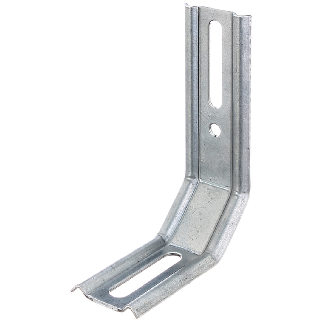 ALBERTS Verstellwinkel, geprägt, mit Langloch, sendzimirverzinkt, 50/30/80/32 mm