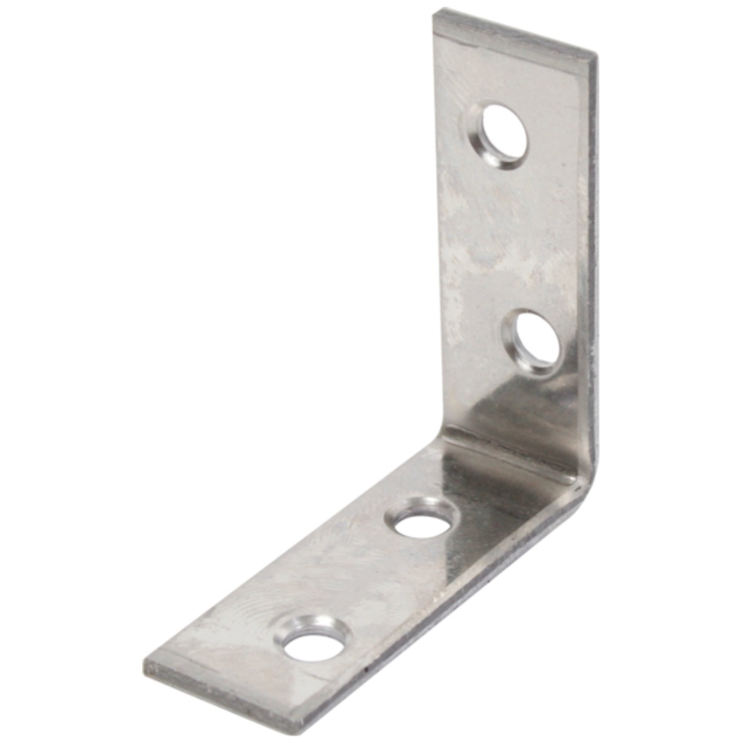ALBERTS Stuhlwinkel, Edelstahl, TxHxB 40x40x15 mm