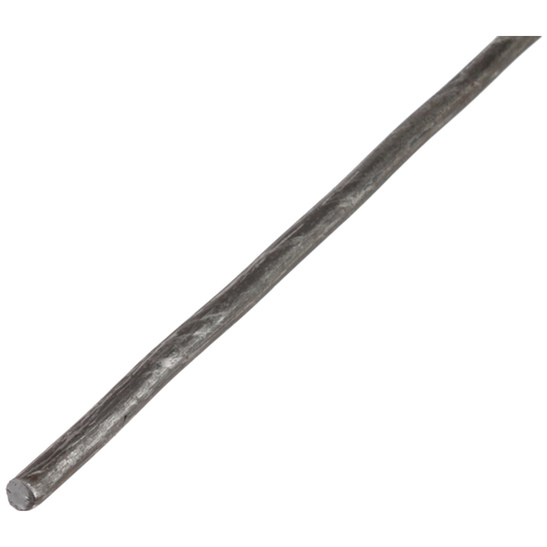 ALBERTS Rundstange, Stahl roh, warmgewalzt, LxØ 2000 x 8 mm