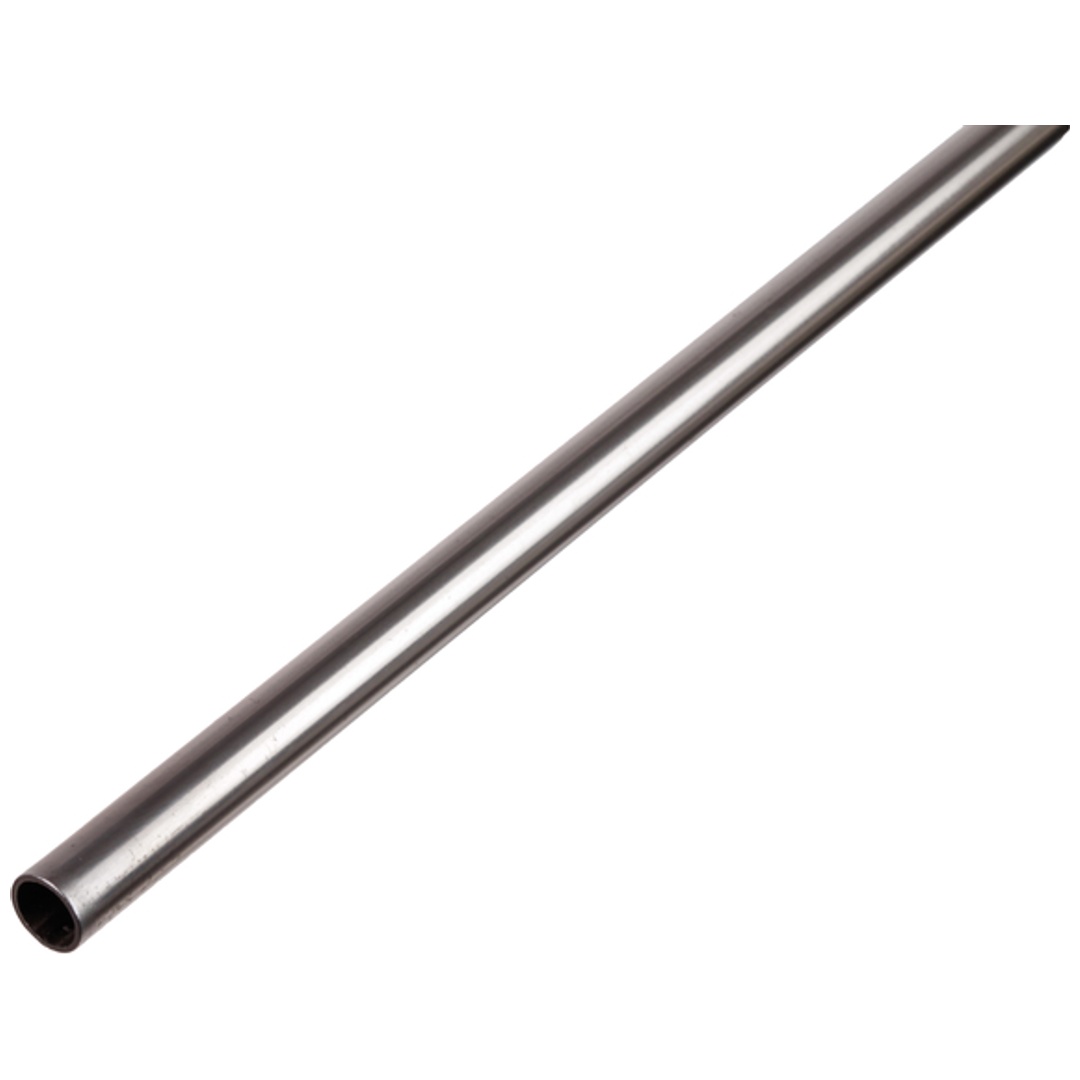 ALBERTS Rundrohr, Stahl roh, kaltgewalzt, LxØxS 2000 x 22 x 1,2 mm