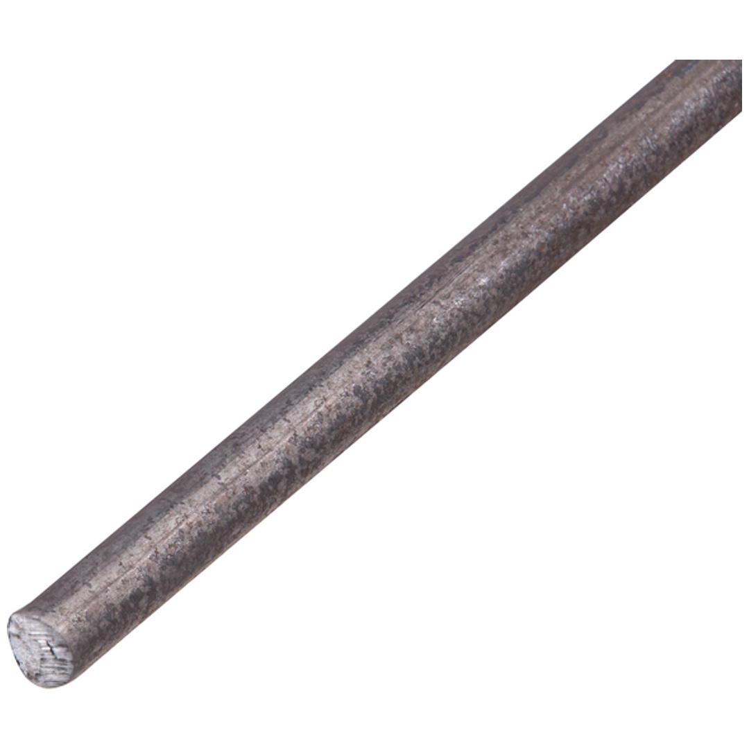 ALBERTS Rundstange, Stahl roh, warmgewalzt, LxØ 1000 x 6 mm
