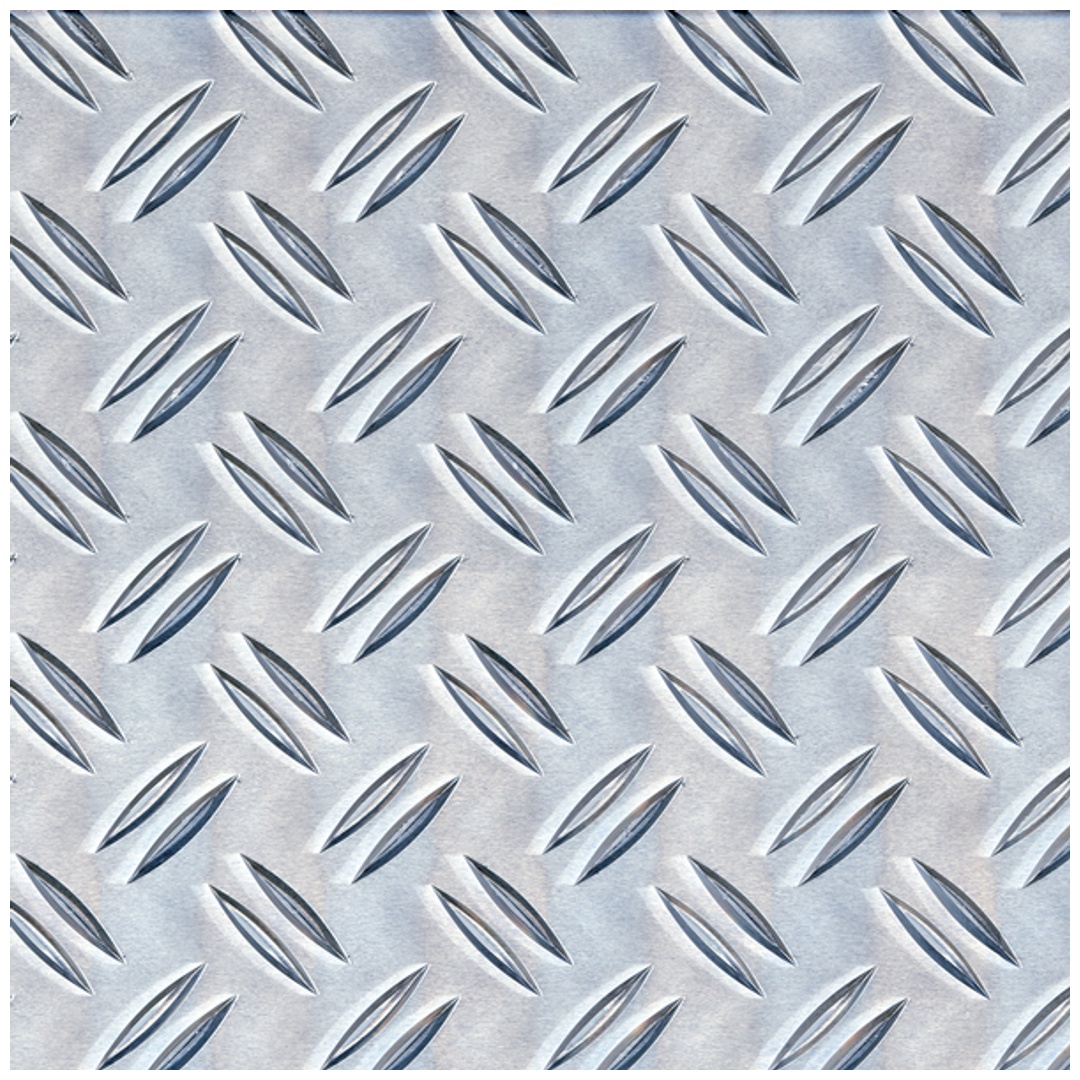 ALBERTS Strukturblech, Riffel-Prägung, Alu natur, BxLxS 300 x 1000 x 1,5 mm