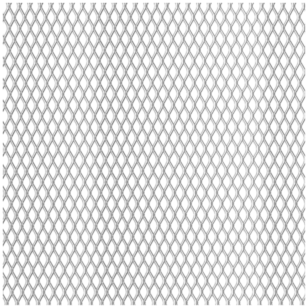 ALBERTS Streckmetallblech, Stahl roh, BxLxS 120 x 1000 x 2,8 mm
